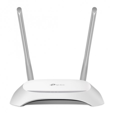 TP-LINK TL-WR840N router wireless Fast Ethernet Banda singola (2.4 GHz) Grigio, Bianco (TL-WR840N)