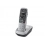 Gigaset E560 Telefono DECT Identificatore di chiamata Nero, Argento (S30852-H2708-B101)