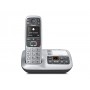 Gigaset E560A telefono Telefono DECT Identificatore di chiamata Nero, Argento (S30852-H2728-B101)