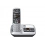 Gigaset E560A telefono Telefono DECT Identificatore di chiamata Nero, Argento (S30852-H2728-B101)