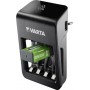 Varta LCD Plug Charger+ Batteria per uso domestico AC (57687101441)