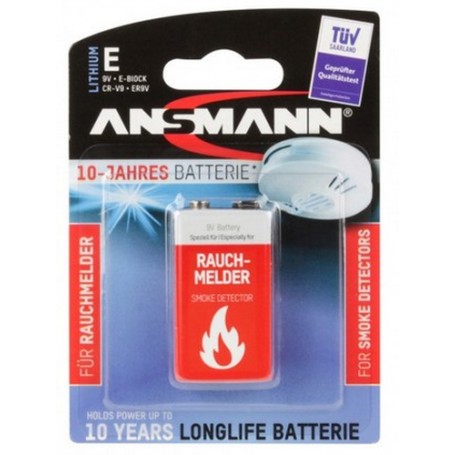 Ansmann 9V Lithium Batteria monouso Litio (5021023-01)