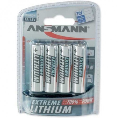 Ansmann Extreme Lithium AA Mignon Batteria monouso Litio (1512-0002)
