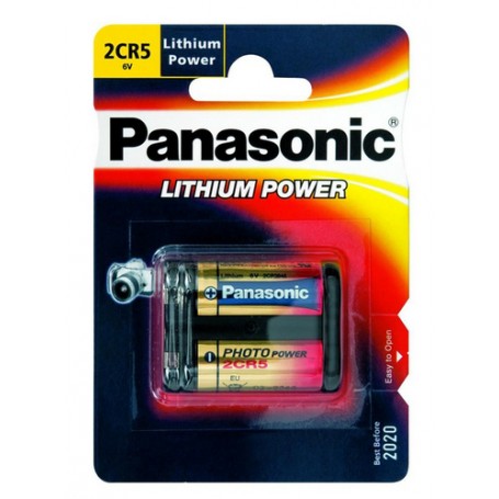 Panasonic 2CR-5L Batteria monouso Litio (2CR-5L/1BP)