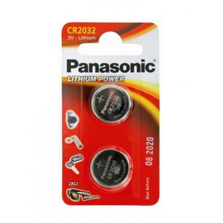 Panasonic CR2032 Batteria monouso Litio (CR-2032EL/2B)