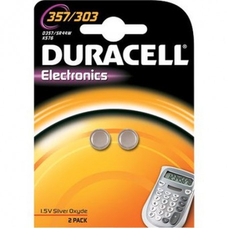 Duracell 303/357 Batteria monouso SR44 Ossido d'argento (S) (5000394013858)