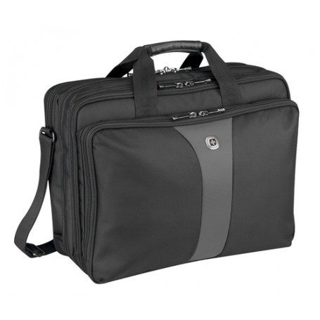 Wenger/SwissGear 600655 borsa per notebook 43,2 cm (17") Valigetta ventiquattrore Nero, Grigio (600655)