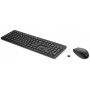 HP 235 Wireless Mouse and Keyboard Combo tastiera RF Wireless Nero (1Y4D0AA#ABD)
