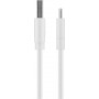 Goobay 59130 cavo USB 2 m USB 2.0 USB A USB C Bianco (59130)