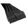 Silverstone 24pin -24pin, 0.3m 0,3 m (SST-PP07-MBB)