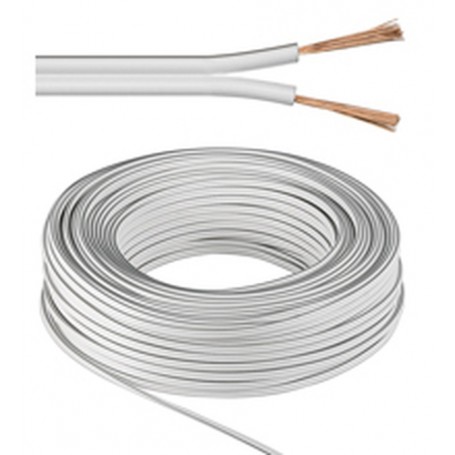 Goobay LSK 2x2.5 - 10m cavo audio Bianco (15117)