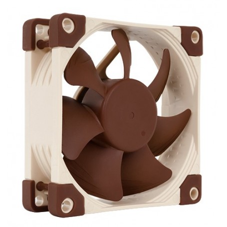Noctua NF-A8 FLX ventola per PC Case per computer Ventilatore 8 cm Beige, Marrone (NF-A8 FLX)