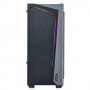 Azza APOLLO 430 Midi Tower Nero, Trasparente (CSAZ-430B-DF2)