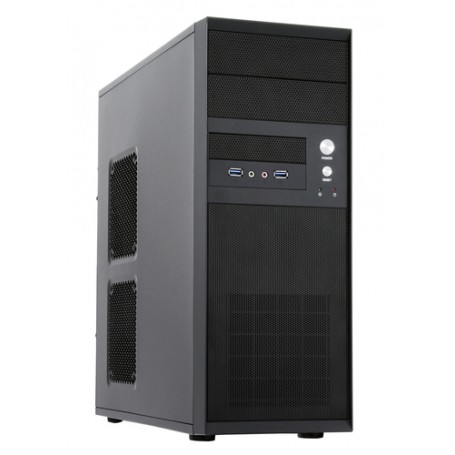 Chieftec CQ-01B-U3-OP computer case Midi Tower Nero (CQ-01B-U3-OP)