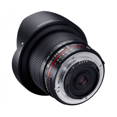 Samyang 8mm F3.5 UMC Fish-Eye CS II SLR Obiettivo ampio Nero (1121901101)