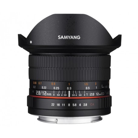 Samyang 12mm F2.8 ED AS NCS SLR Nero (1112106101)