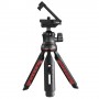Hama Solid II, 21B treppiede Smartphone/macchina fotografica digitale 3 gamba/gambe Nero, Rosso (4635)
