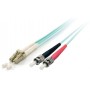 Equip 255215 cavo a fibre ottiche 5 m LC ST OM3 Turchese (255215)