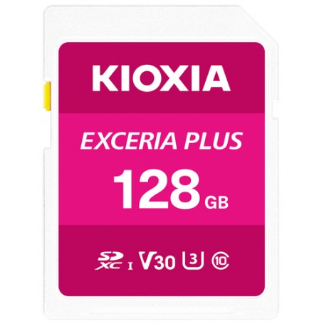 Kioxia Exceria Plus memoria flash 128 GB SDXC UHS-I Classe 10 (LNPL1M128GG4)