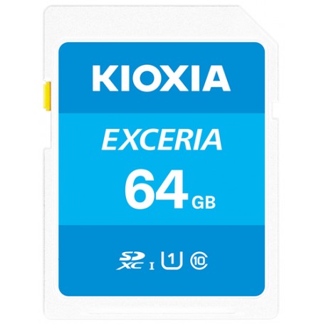 Kioxia Exceria memoria flash 64 GB SDXC UHS-I Classe 10 (LNEX1L064GG4)