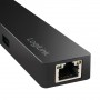 LogiLink UA0313 hub di interfaccia USB 3.2 Gen 1 (3.1 Gen 1) Type-C 5000 Mbit/s Nero (UA0313)