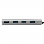 LogiLink UA0309 hub di interfaccia USB 3.2 Gen 1 (3.1 Gen 1) Type-C 5000 Mbit/s Grigio (UA0309)