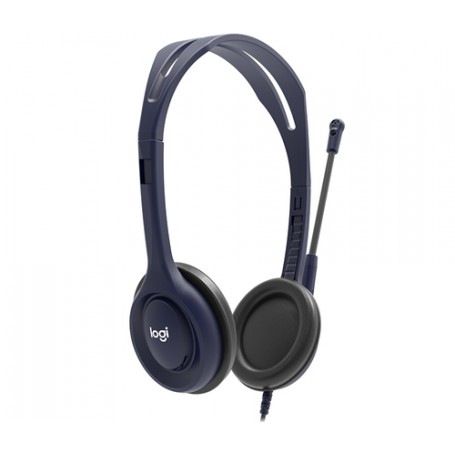 Logitech 991-000265 cuffia e auricolare Padiglione auricolare Connettore 3.5 mm Nero, Blu (991-000265)