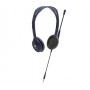 Logitech 991-000265 cuffia e auricolare Padiglione auricolare Connettore 3.5 mm Nero, Blu (991-000265)