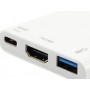 Equip 133461 hub di interfaccia USB 3.2 Gen 1 (3.1 Gen 1) Type-C Bianco (133461)