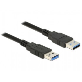 DeLOCK 85064 cavo USB 5 m USB 3.2 Gen 1 (3.1 Gen 1) USB A Nero (85064)
