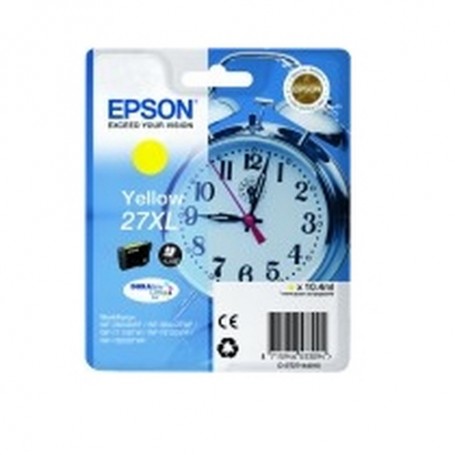 Epson Alarm clock 27XL DURABrite Ultra cartuccia d'inchiostro 1 pz Originale Giallo (C13T27144010)