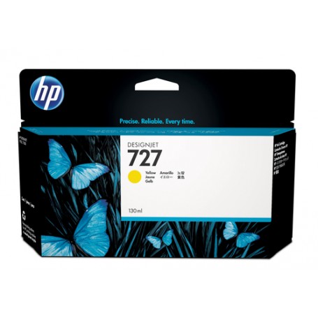 HP 727 130-ml Yellow DesignJet Ink Cartridge cartuccia d'inchiostro 1 pz Originale (B3P21A)