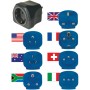 Brennenstuhl 1508160 adattatore per presa di corrente Tipo C (Europlug) Universale Nero (1508160)