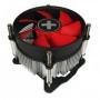 Xilence XC032 Processore Ventilatore 9,2 cm Nero, Grigio, Rosso (I250PWM)