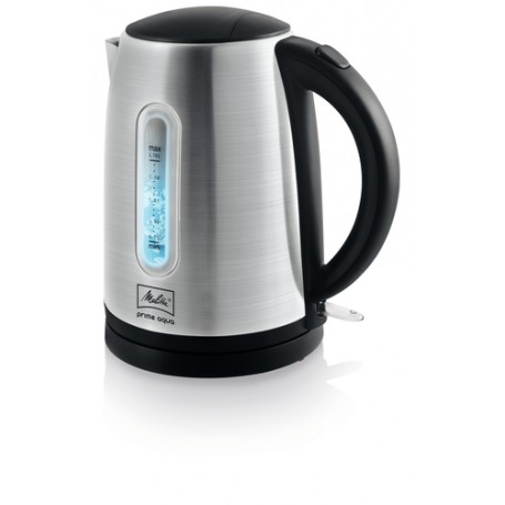 Melitta Prime Aqua bollitore elettrico 1,7 L 2200 W Nero, Acciaio inossidabile (1018-02)