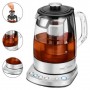 ProfiCook PC-WKS 1167G teiera in vetro per la preparazione del tè 1,5 L 2200 W Bacca, Acciaio inossidabile (501167)