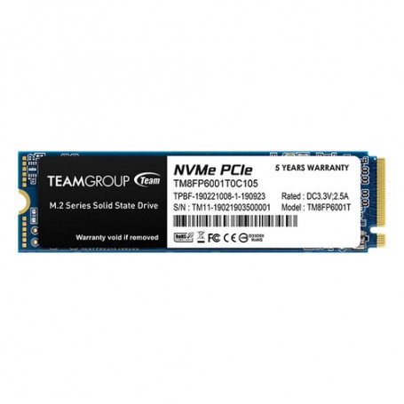 Team Group MP33 M.2 1000 GB PCI Express 3.0 3D NAND NVMe (TM8FP6001T0C101)
