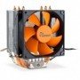 Inter-Tech Argus SU-200 Processore Refrigeratore 9,2 cm Nero, Arancione (88885433)