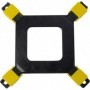 Inter-Tech Argus SU-200B Processore Refrigeratore 9,2 cm Nero, Acciaio inossidabile (88885519)