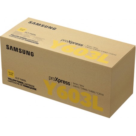 Samsung CLT-Y603L High Yield Yellow Toner Cartridge cartuccia toner 1 pz Originale (SU557A)