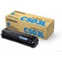 Samsung CLT-C503L High Yield Cyan Toner Cartridge cartuccia toner 1 pz Originale (SU014A)