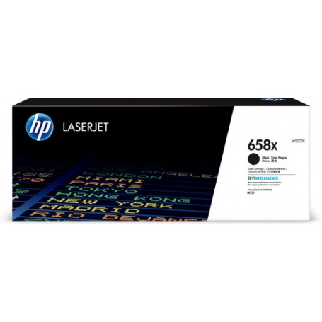 HP 658X High Yield Black Original LaserJet Toner Cartridge cartuccia toner 1 pz (W2000X)
