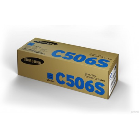 Samsung CLT-C506S Cyan Toner Cartridge cartuccia toner 1 pz Originale (SU047A)