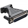 InLine 1.8m, USB-C /9p Sub D cavo seriale Nero DB-9 (33308L)