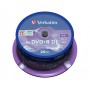 Verbatim DVD+R Double Layer 8x Matt Silver 25pk Spindle 8,5 GB DVD+R DL 25 pz (43757)