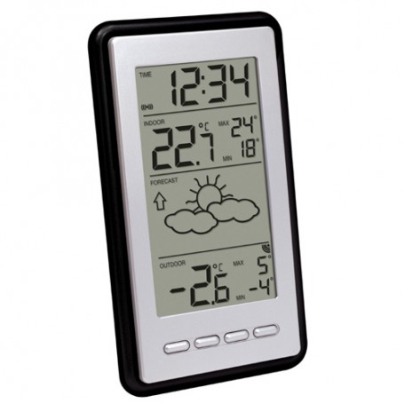 Technoline WS 9130-IT stazione meteorologica digitale Nero, Argento (WS9130-IT)