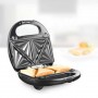 Unold 48356 piastra per waffle 3 waffle 1000 W Nero, Acciaio inossidabile (48356)