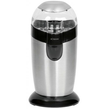 Bomann KSW 445 CB Macinino a lame 120 W Nero, Acciaio inossidabile (KSW445CB)