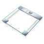 Sanitas SGS 06 Argento, Trasparente Bilancia pesapersone elettronica (755.19)