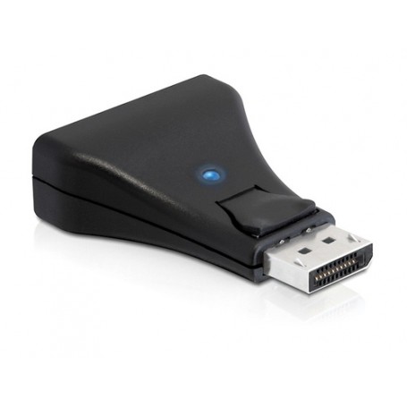 DeLOCK 65257 adattatore per inversione del genere dei cavi Displayport 1.1 DVI Nero (65257)